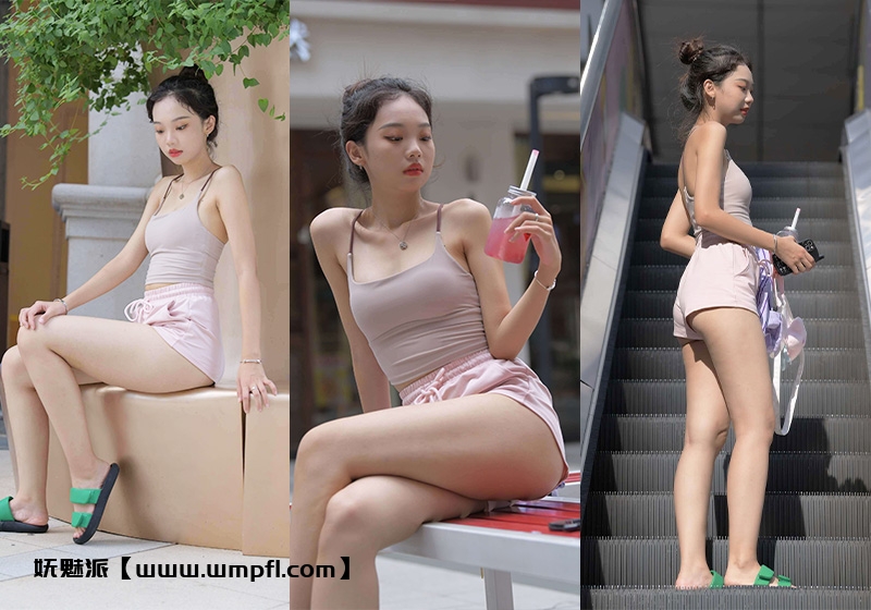 1046、[街拍]M953.粉色女孩[视频图片35.4G]