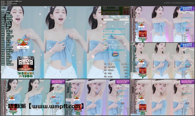 1214、AfreecaTv韩国BJ唐蕾精选热舞合集[30v6.4G]