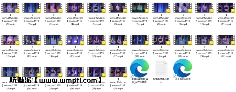1224、Flextv直播zoozoo1119精选热舞合集[28v3G]
