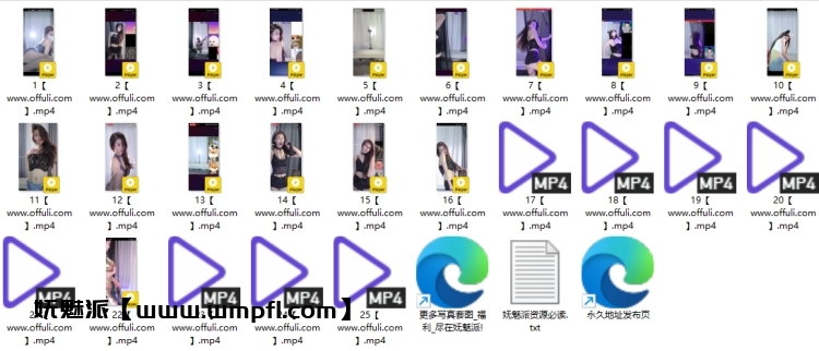 1290、抖音主播汐羽小号精选舞蹈[25V2.08G]