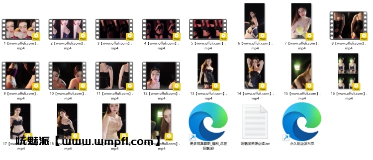 1317、漂漂直播汐汐酱精选舞蹈合集[20v2.13G]
